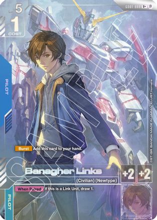 Banagher Links (U+) (GD01-088) - Edition Beta Holofoil