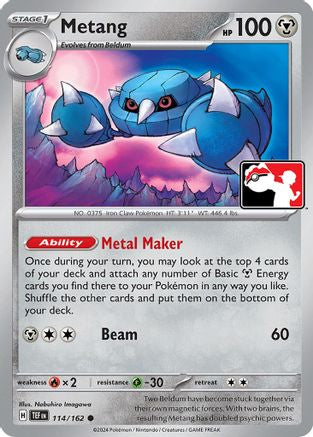 Metang 114  - Holofoil Prize Pack Series Cards - Common
