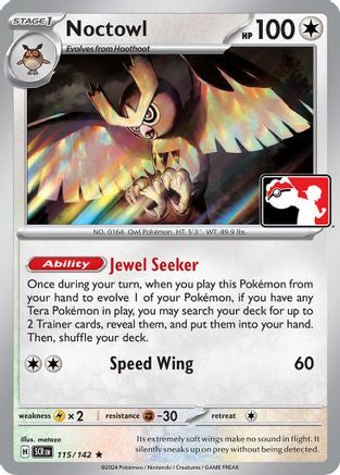 Noctowl 115  Prize Pack Series Cards - Rare