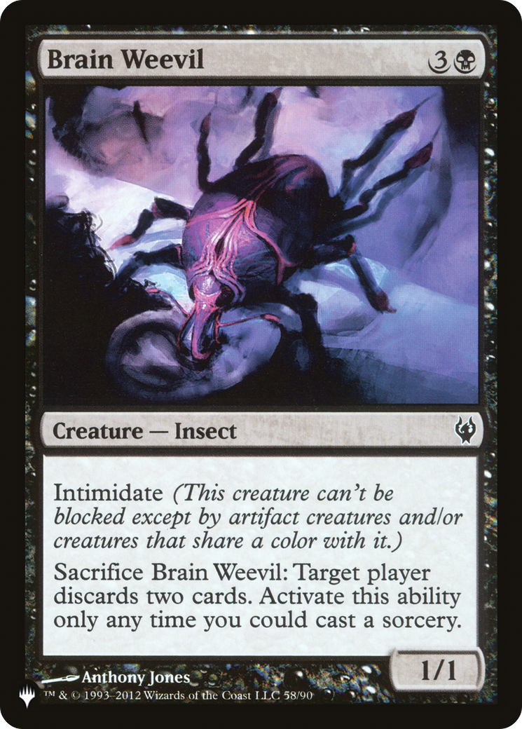 Brain Weevil [The List]