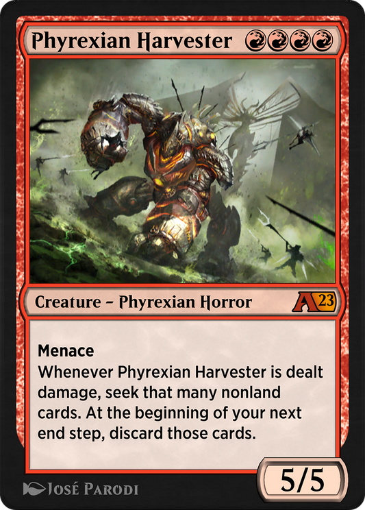 Phyrexian Harvester (YONE-013) - Alchemy: Phyrexia