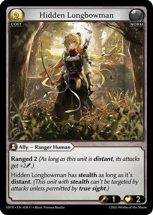 Hidden Longbowman (050) - Abyssal Heaven Foil