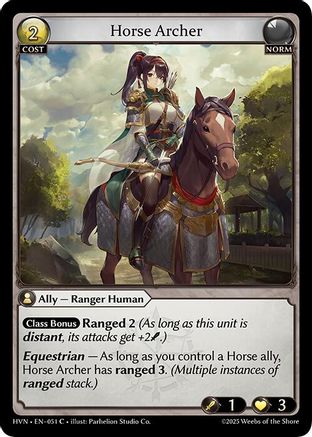 Horse Archer (051) - Abyssal Heaven