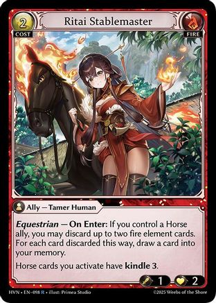Ritai Stablemaster (098) - Abyssal Heaven Foil