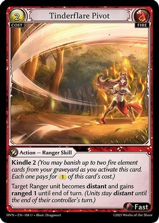 Tinderflare Pivot (108) - Abyssal Heaven Foil