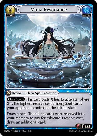 Mana Resonance (130) - Abyssal Heaven Foil