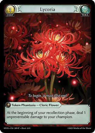 Lycoria (209) - Abyssal Heaven Foil