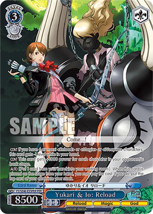 Yukari & Io: Reload (P3/SE46-E55PERPER) [Persona 3 Reload Premium Booster]