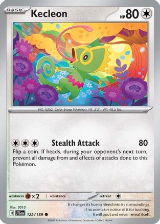 Kecleon 122  SV09 Journey Together - Common
