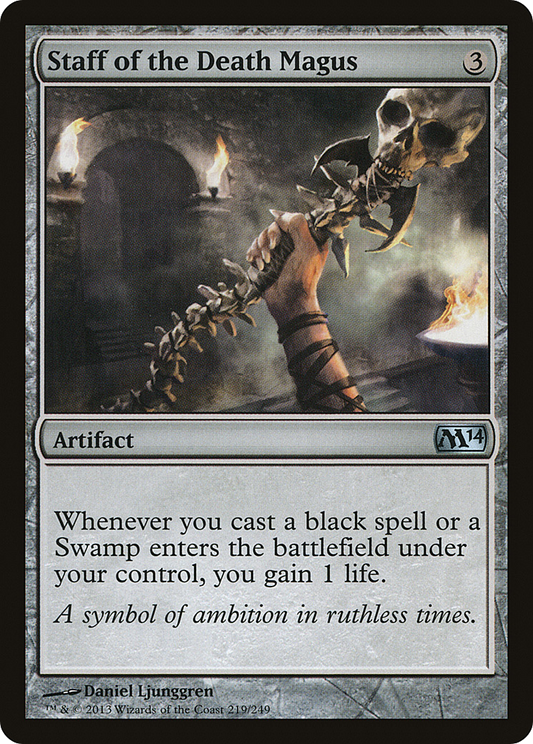 Staff of the Death Magus [Magic 2014]