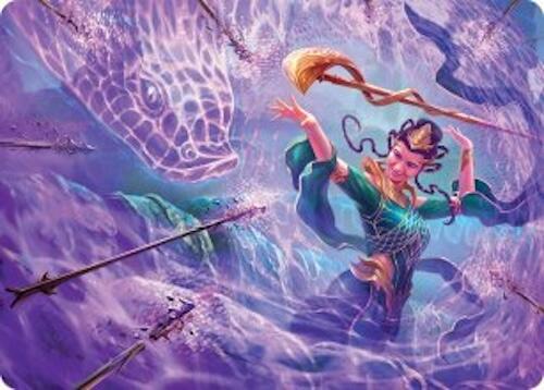 Snakeskin Veil Art Card (19/54) [Tarkir: Dragonstorm Art Series]