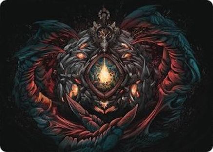 Mox Jasper Art Card (41/54) [Tarkir: Dragonstorm Art Series]