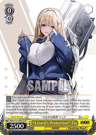"Lizard's Protection" Tia (SR) (NIK/S117-E001S SR) - GODDESS OF VICTORY: NIKKE