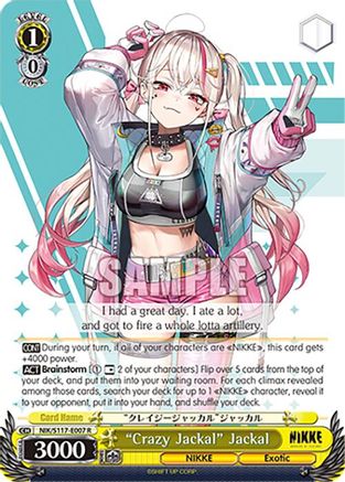 "Crazy Jackal" Jackal (NIK/S117-E007 R) - GODDESS OF VICTORY: NIKKE