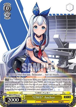 "CIWS" Anchor (NIK/S117-E019 C) - GODDESS OF VICTORY: NIKKE