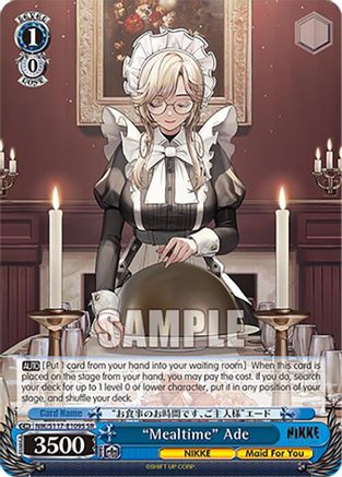 "Mealtime" Ade (SR) (NIK/S117-E109S SR) - GODDESS OF VICTORY: NIKKE