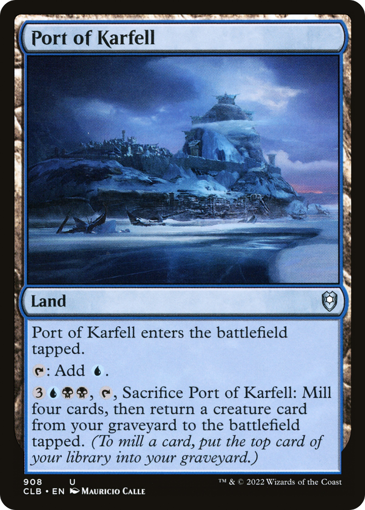 Port of Karfell [Commander Legends: Battle for Baldur's Gate]