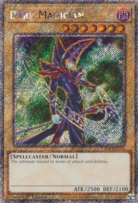 Dark Magician (7th Art) [RA04-EN106] Platinum Secret Rare