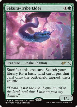 Sakura-Tribe Elder (Year of the Snake 2025) [Standard Showdown Promos]