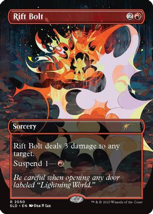 Rift Bolt (2050) [Secret Lair Drop Series]