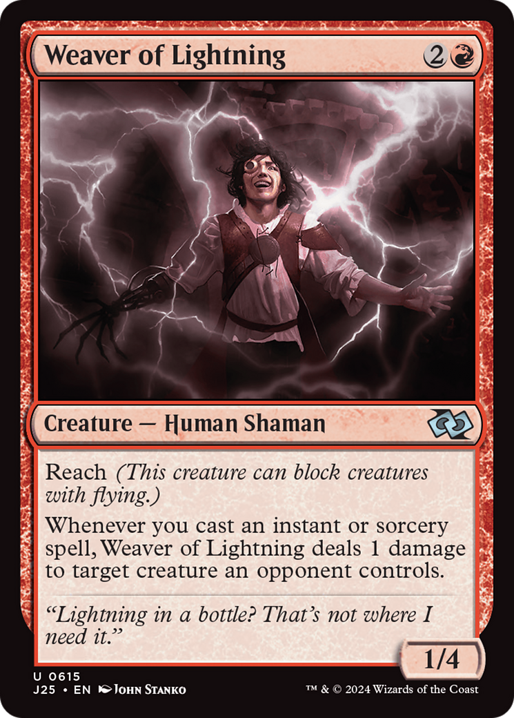 Weaver of Lightning [Foundations Jumpstart]