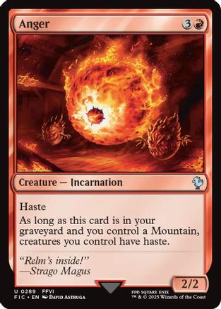 Anger [FINAL FANTASY Commander]