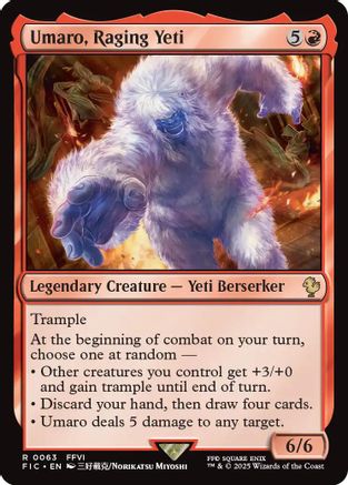 Umaro, Raging Yeti [FINAL FANTASY Commander]