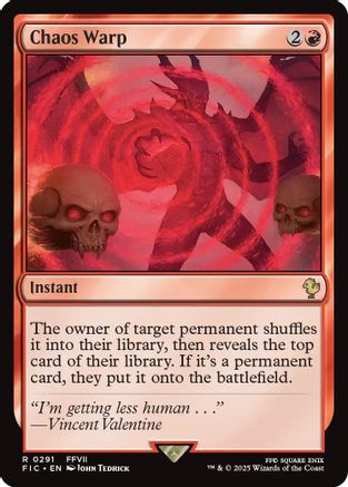 Chaos Warp [FINAL FANTASY Commander]
