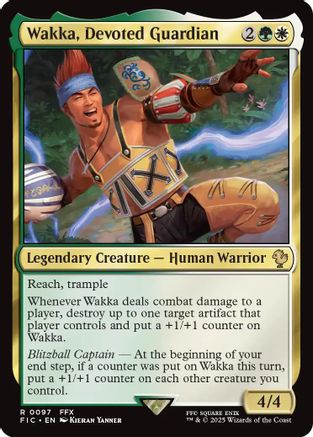 Wakka, Devoted Guardian [FINAL FANTASY Commander]
