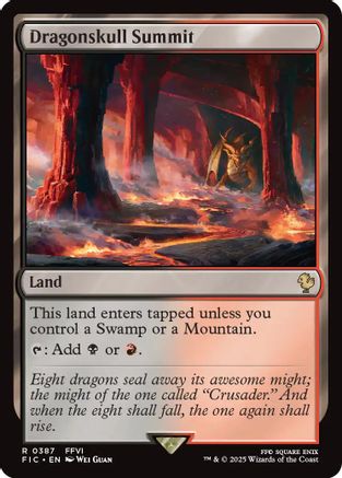 Dragonskull Summit [FINAL FANTASY Commander]