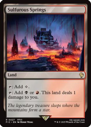 Sulfurous Springs [FINAL FANTASY Commander]