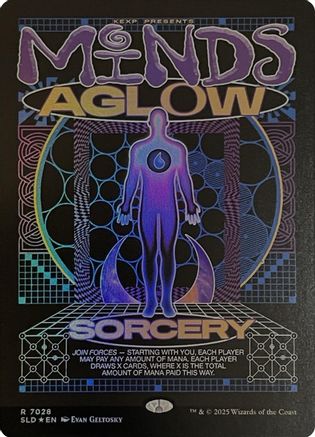 Minds Aglow (Rainbow Foil) [Secret Lair Drop Series]