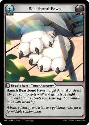 Beastbond Paws (007) - Silvie Slime Sovreign Re Collection Lite