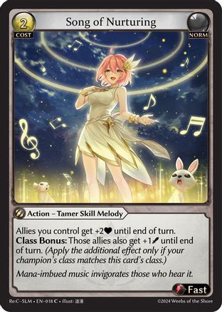 Song of Nurturing (018) - Silvie Slime Sovreign Re Collection Lite