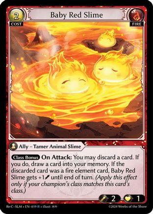 Baby Red Slime (019) - Silvie Slime Sovreign Re Collection Lite
