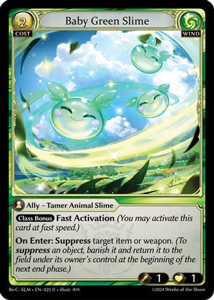Baby Green Slime (025) - Silvie Slime Sovreign Re Collection Lite