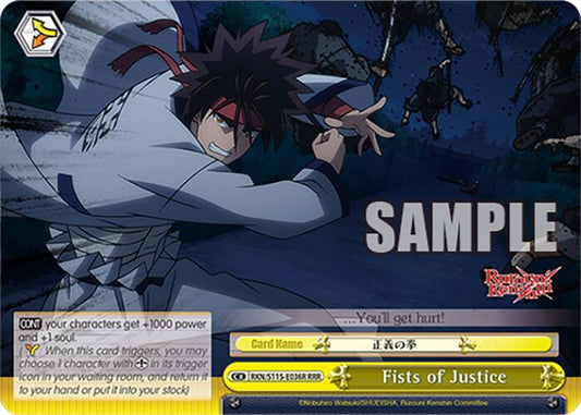 Fists of Justice (RKN/S115-E036R RRR) [Rurouni Kenshin]