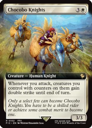 Chocobo Knights (Extended Art) [FINAL FANTASY Commander]