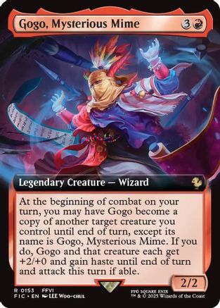 Gogo, Mysterious Mime (Extended Art) [FINAL FANTASY Commander]