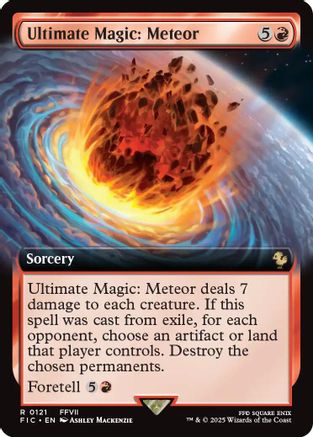 Ultimate Magic: Meteor (Extended Art) [FINAL FANTASY Commander]