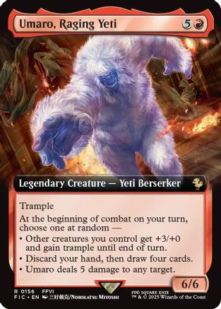 Umaro, Raging Yeti (Extended Art) [FINAL FANTASY Commander]