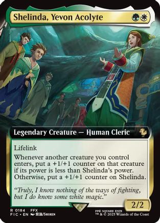 Shelinda, Yevon Acolyte (Extended Art) [FINAL FANTASY Commander]