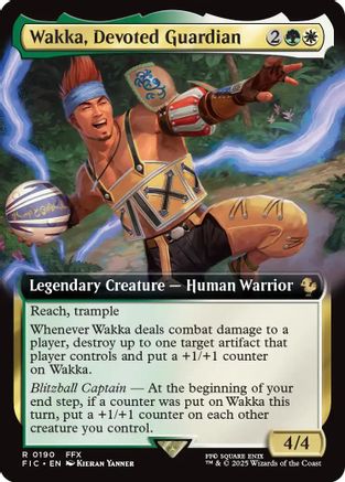 Wakka, Devoted Guardian (Extended Art) [FINAL FANTASY Commander]