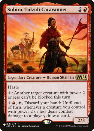 Subira, Tulzidi Caravanner [The List]