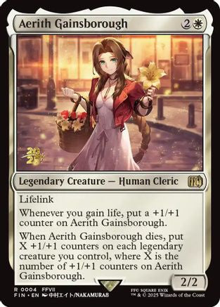 Aerith Gainsborough [FINAL FANTASY Prerelease Promo]