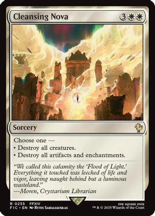 Cleansing Nova (Surge Foil) [FINAL FANTASY Commander]