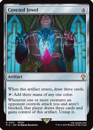 Coveted Jewel (Surge Foil) [FINAL FANTASY Commander]