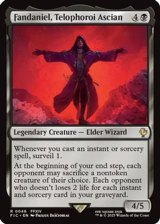 Fandaniel, Telophoroi Ascian (Surge Foil) [FINAL FANTASY Commander]