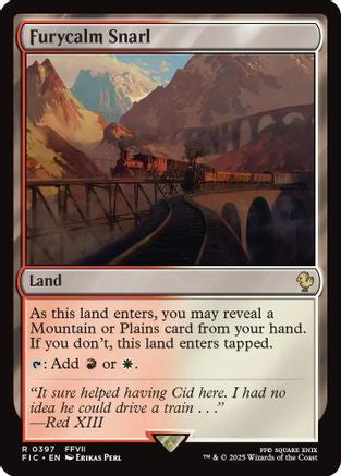 Furycalm Snarl (Surge Foil) [FINAL FANTASY Commander]