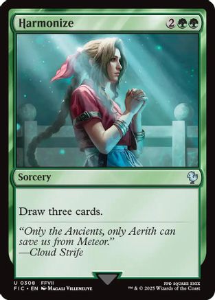 Harmonize (Surge Foil) [FINAL FANTASY Commander]